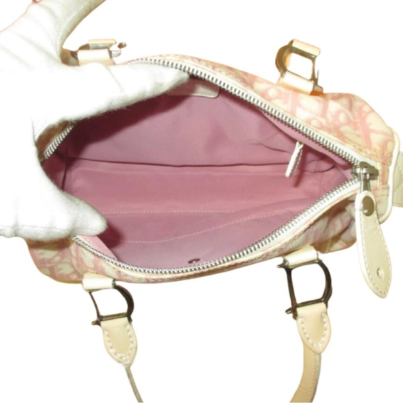 DIOR pink Boston bag - Picture 6 of 8